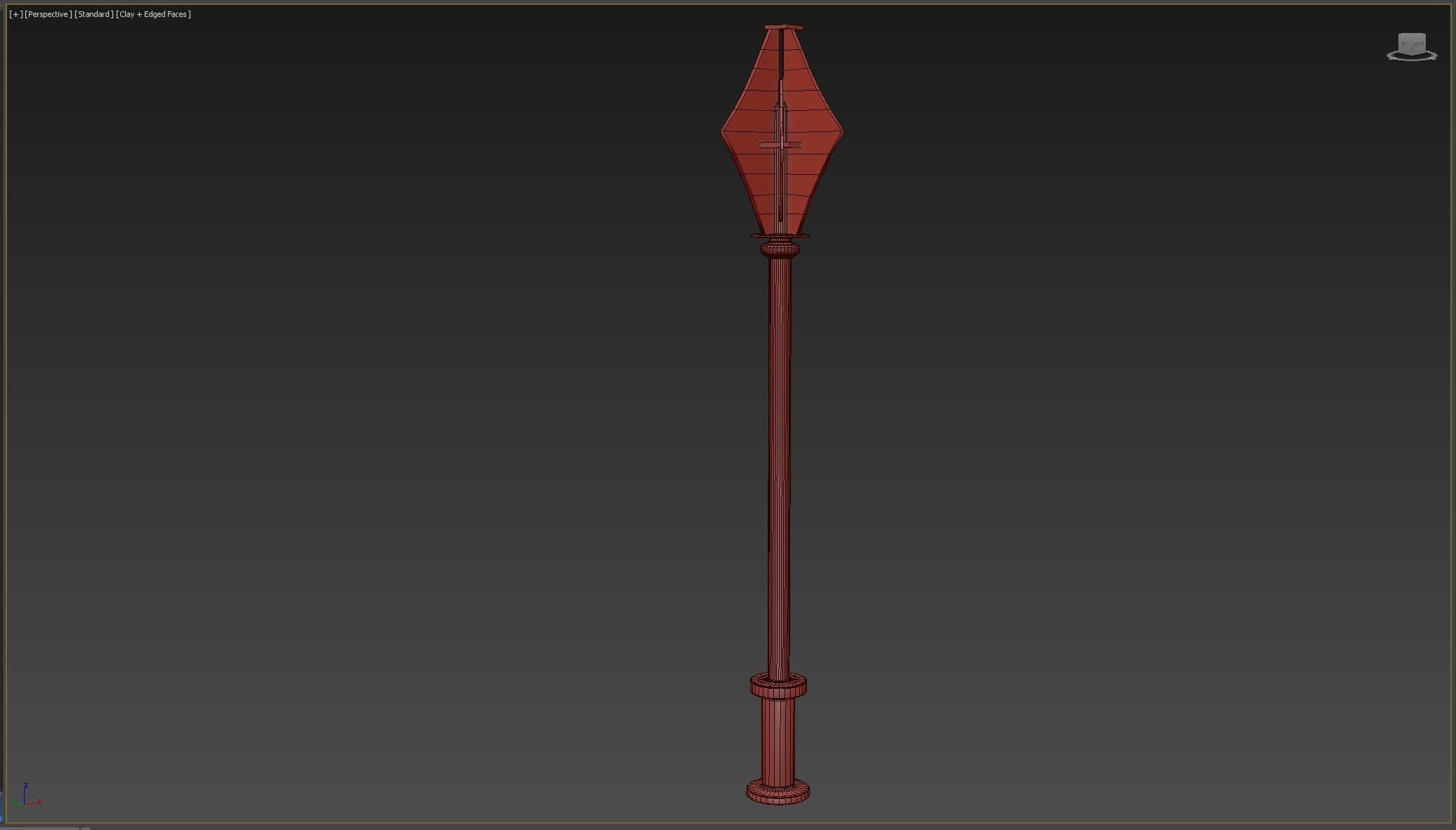 Medieval Weapon Mace Low-poly 3D model_4