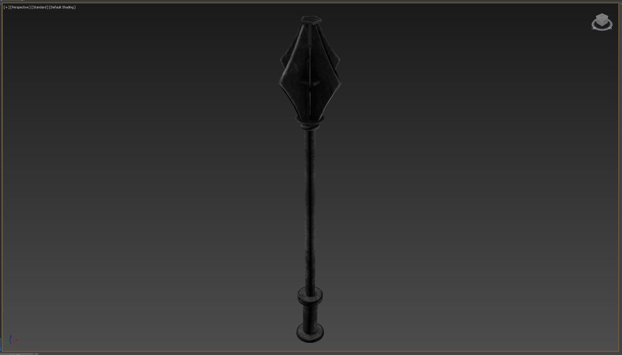 Medieval Weapon Mace Low-poly 3D model_5