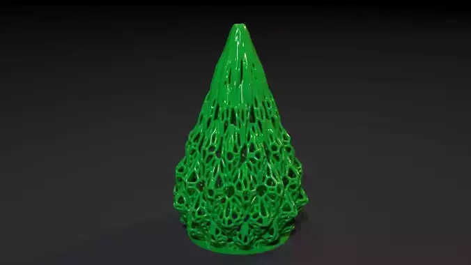 Christmas tree 3D print model