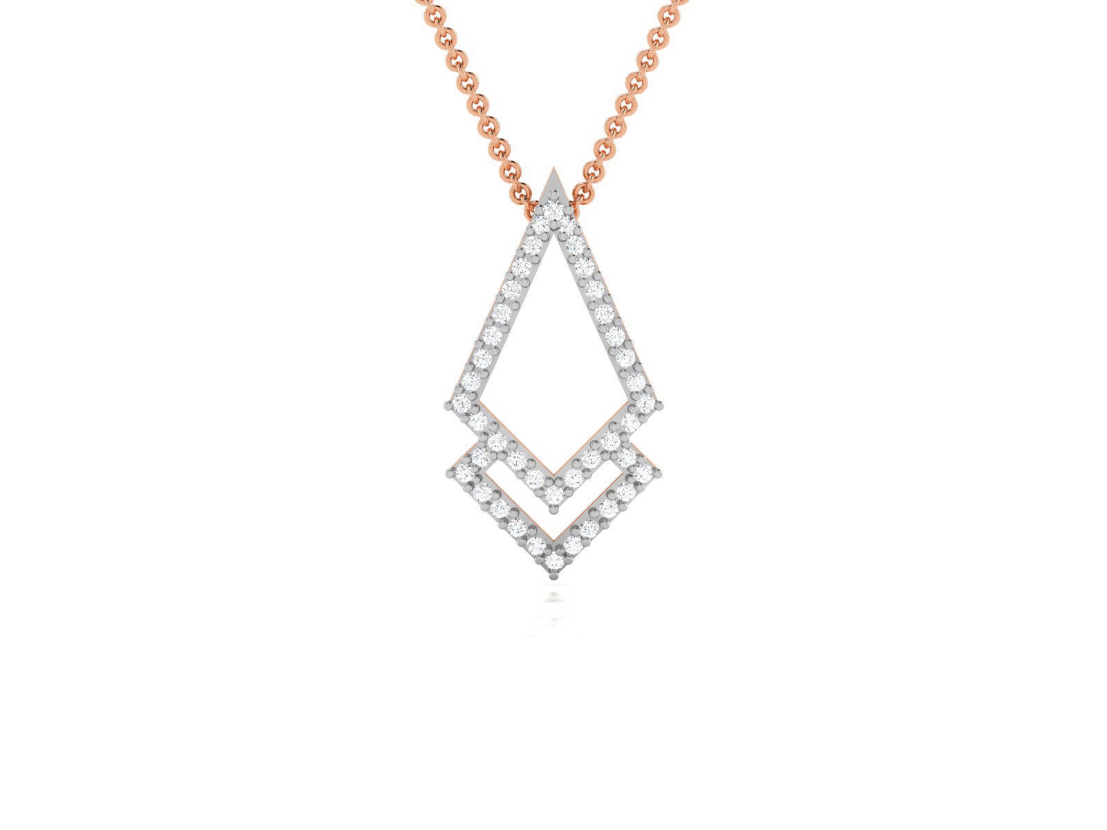 Light wt Diamond Charms Pendant 3dm render Detail 3D print model_3