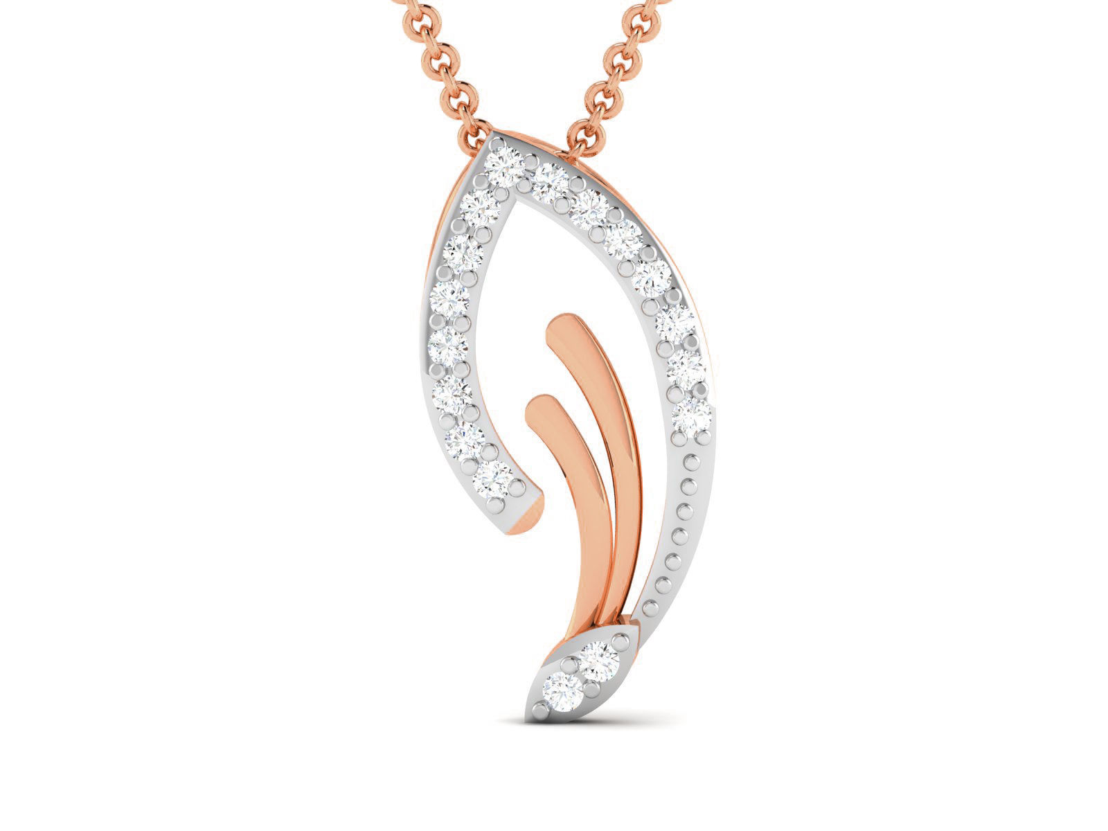 Light wt Diamond Charms Pendant 3dm render Detail 3D print model_1