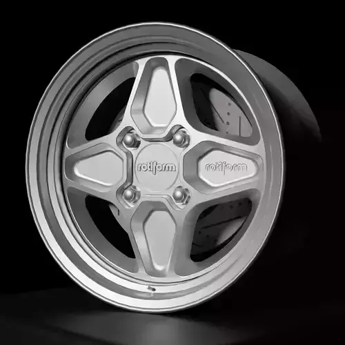 GTB - Wheels - Game Ready Low-poly 3D model