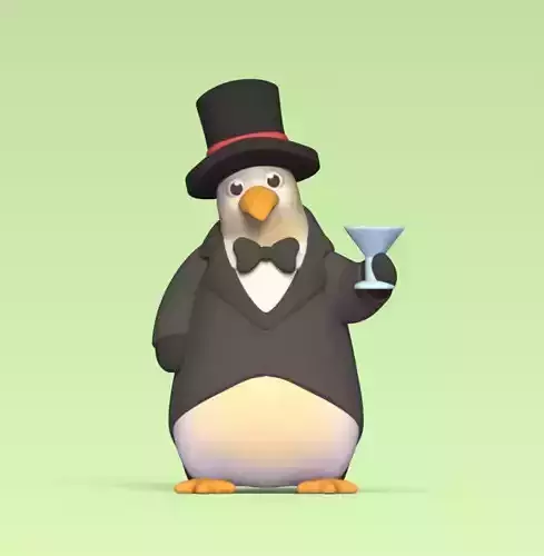Gentleman Penguin