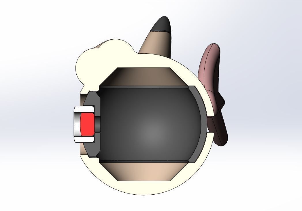 Clefable orb 3D print model_25