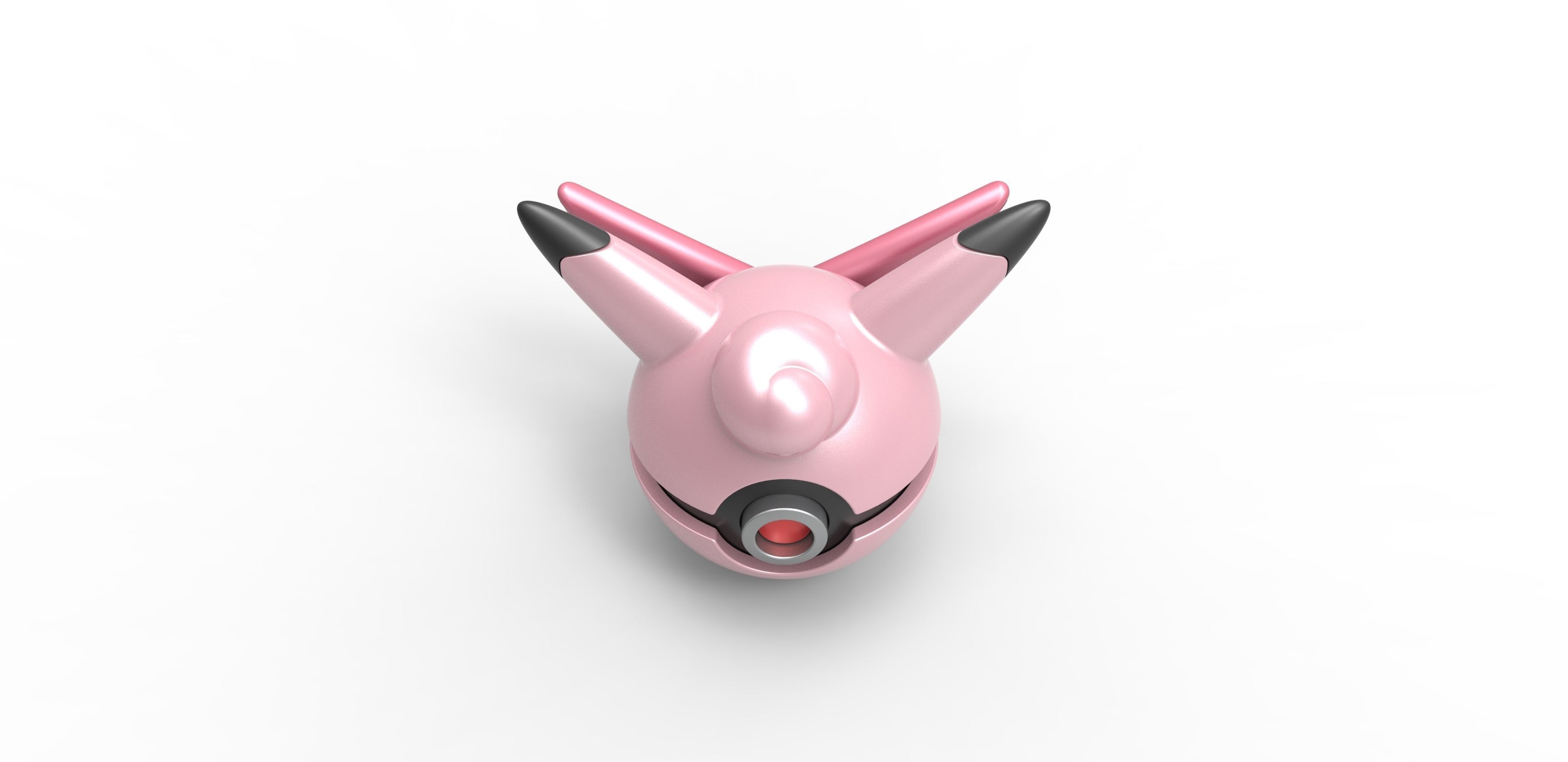 Clefable orb 3D print model_3