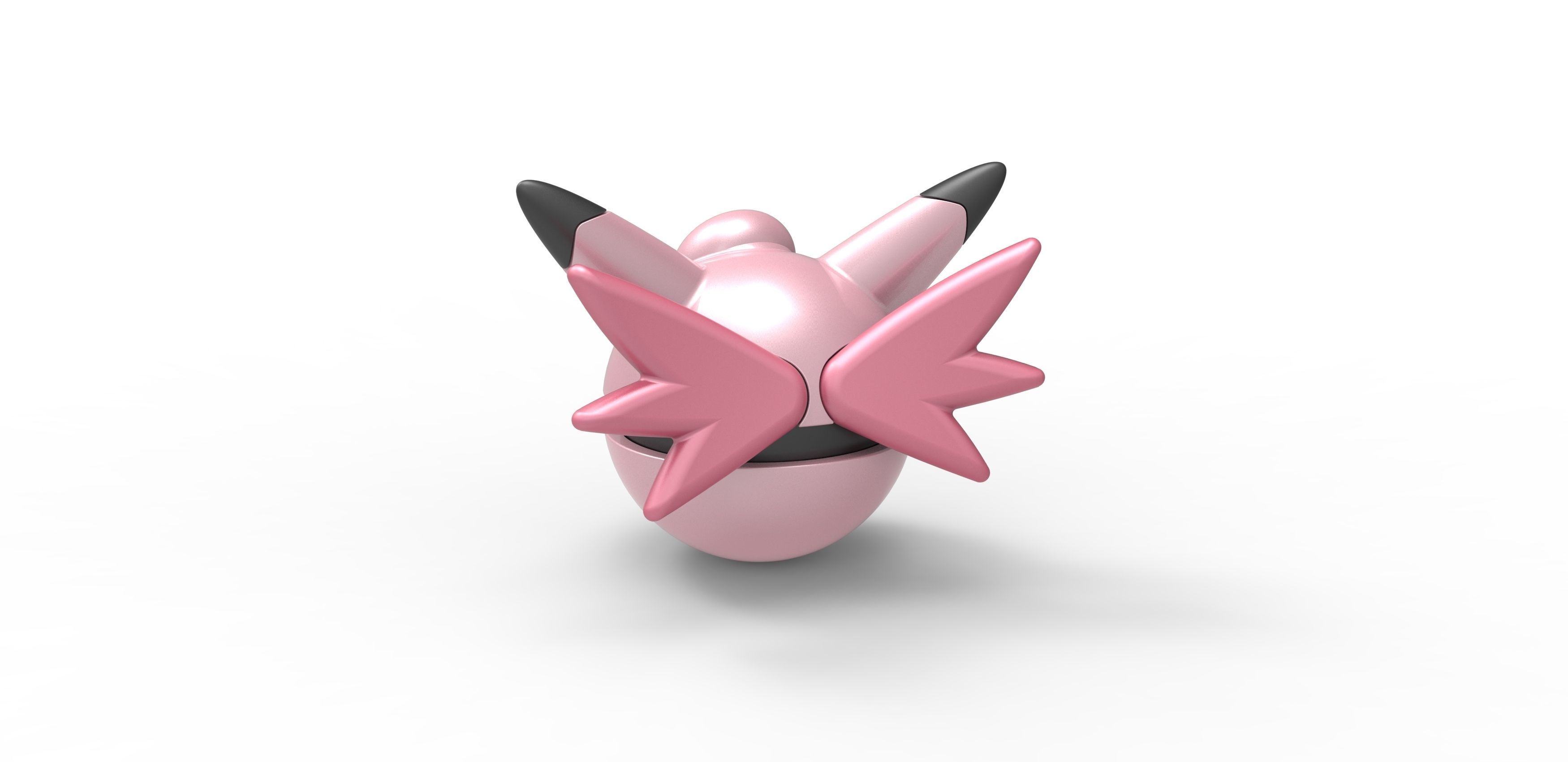 Clefable orb 3D print model_8