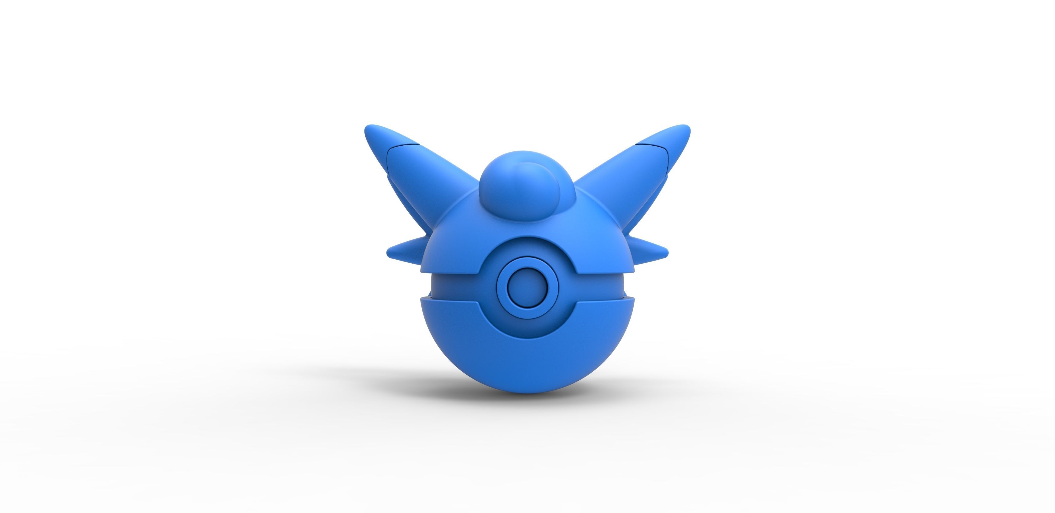 Clefable orb 3D print model_12