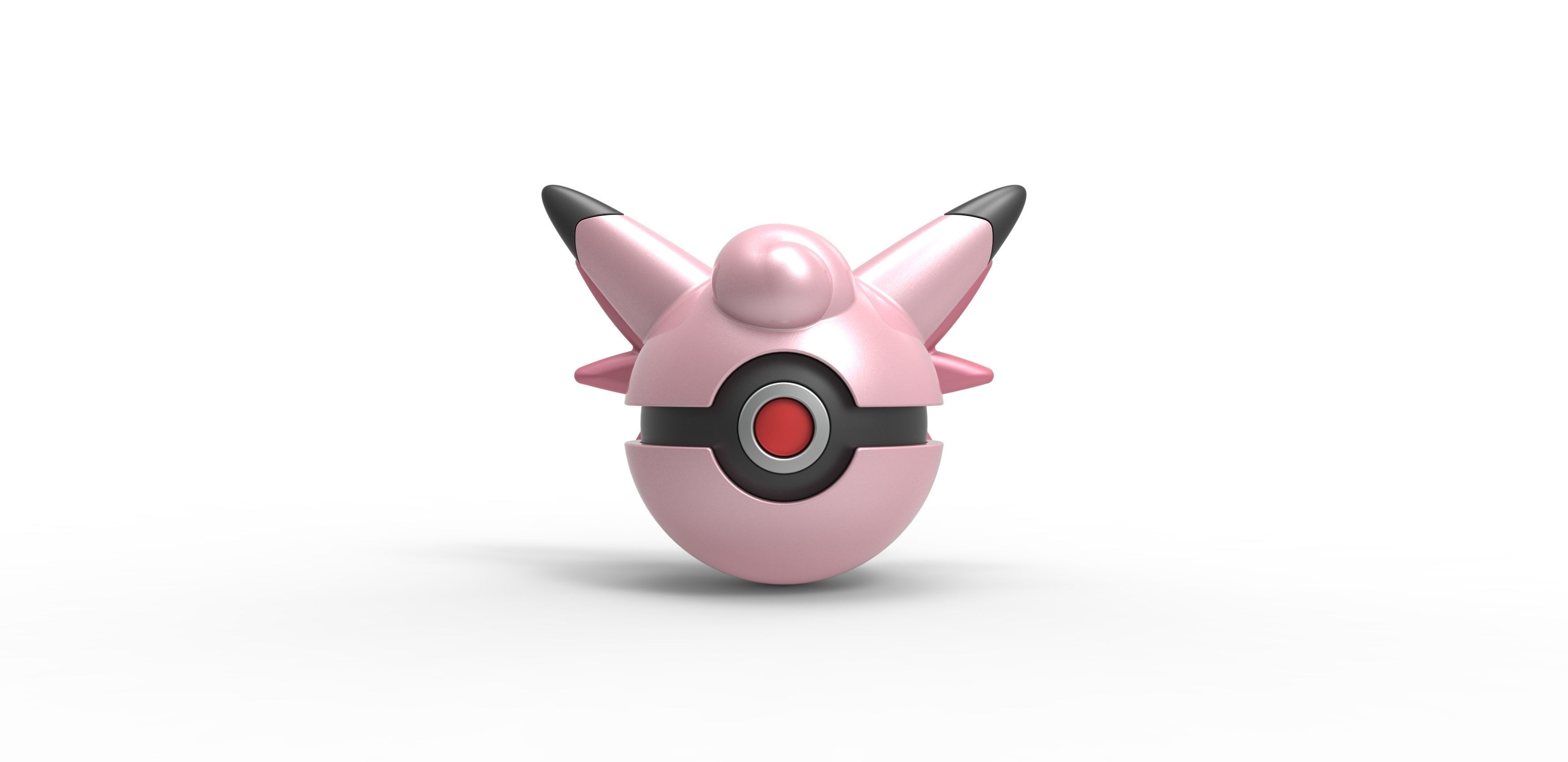 Clefable orb 3D print model_2