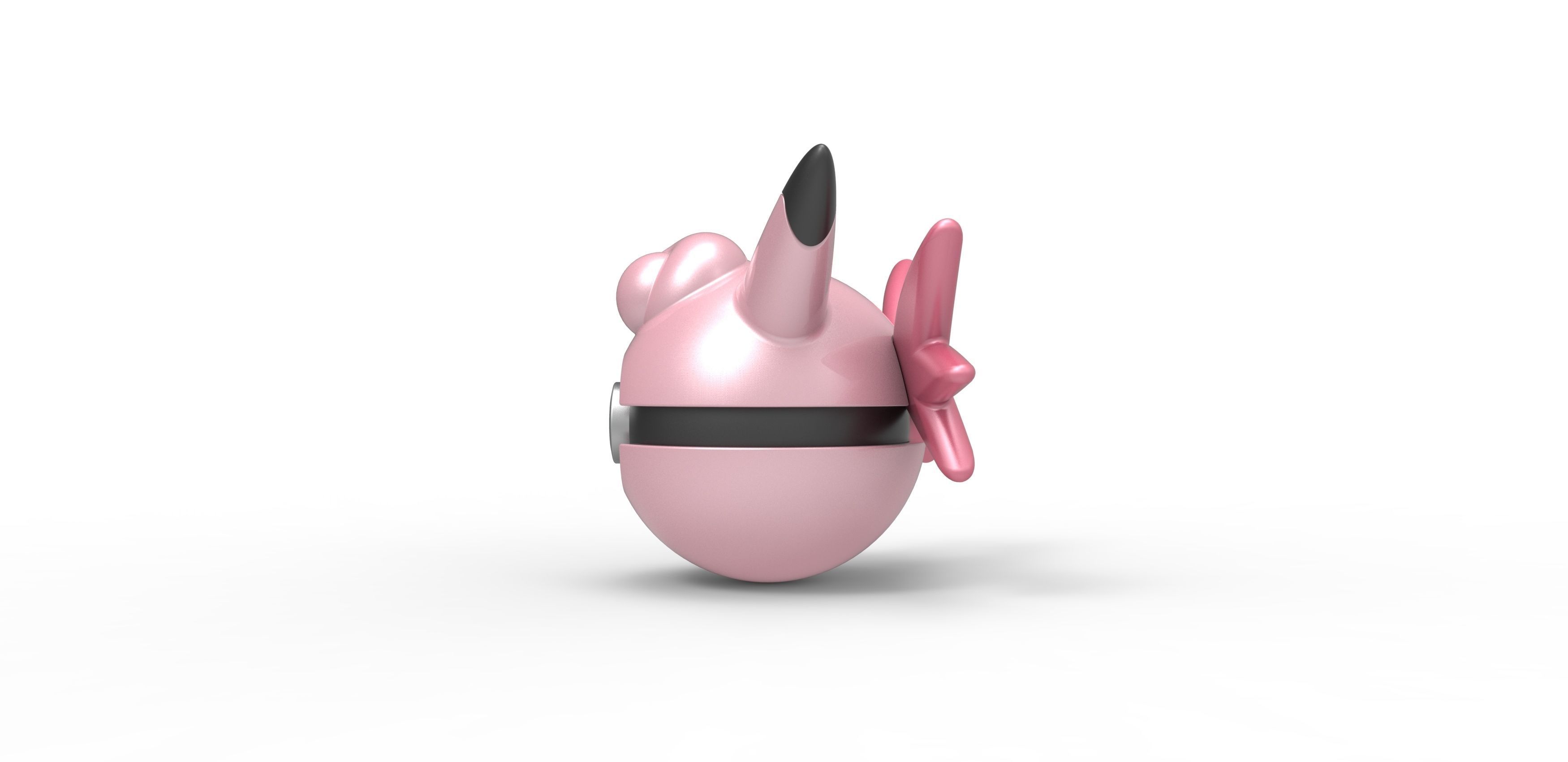 Clefable orb 3D print model_6