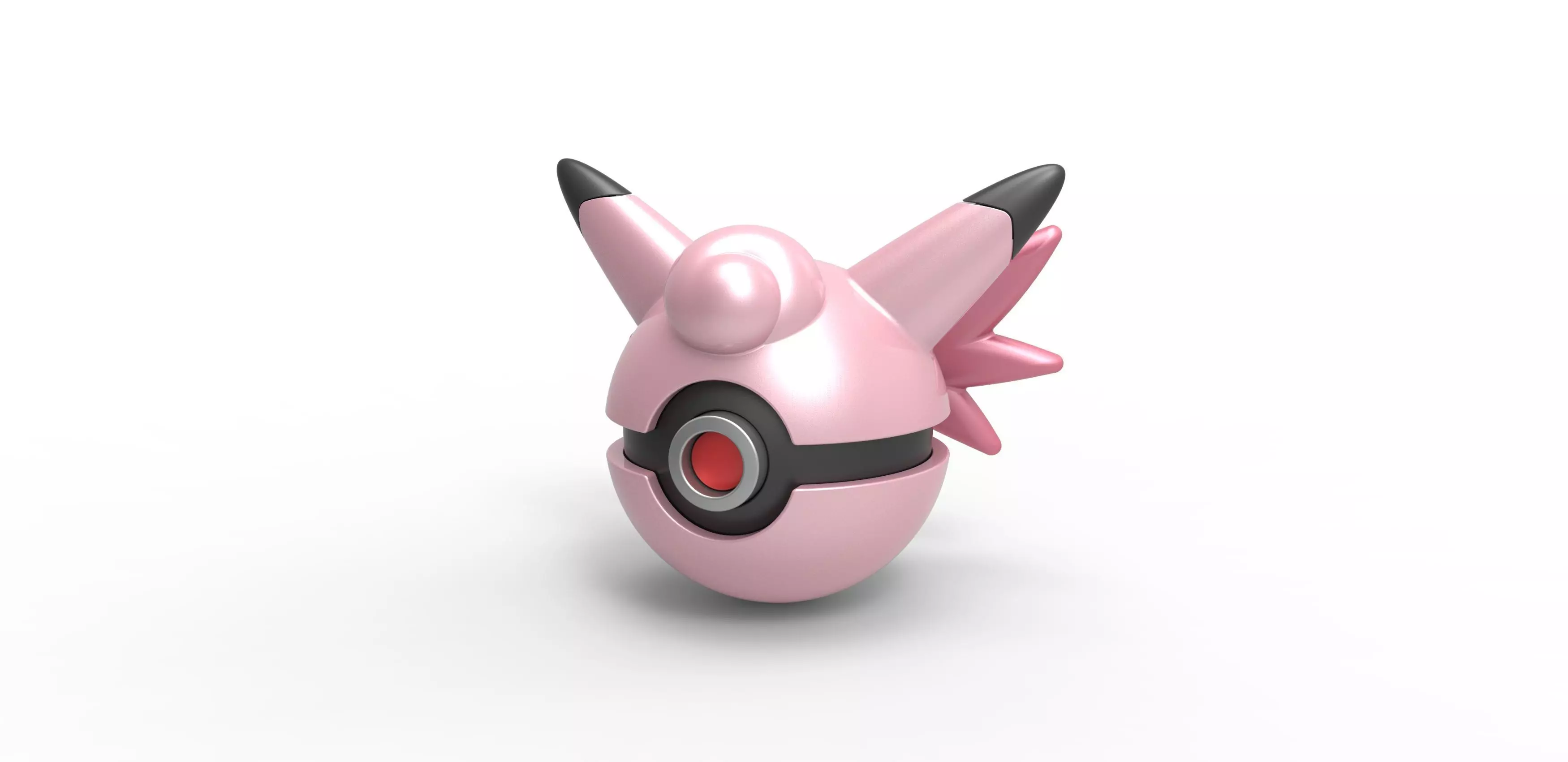 Clefable orb 3D print model_0