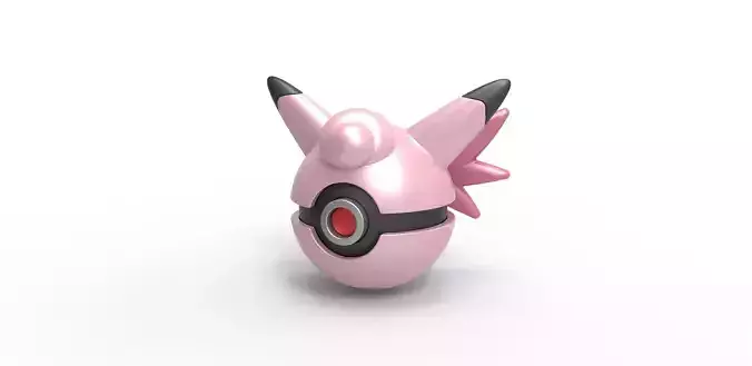 Clefable orb 3D print model