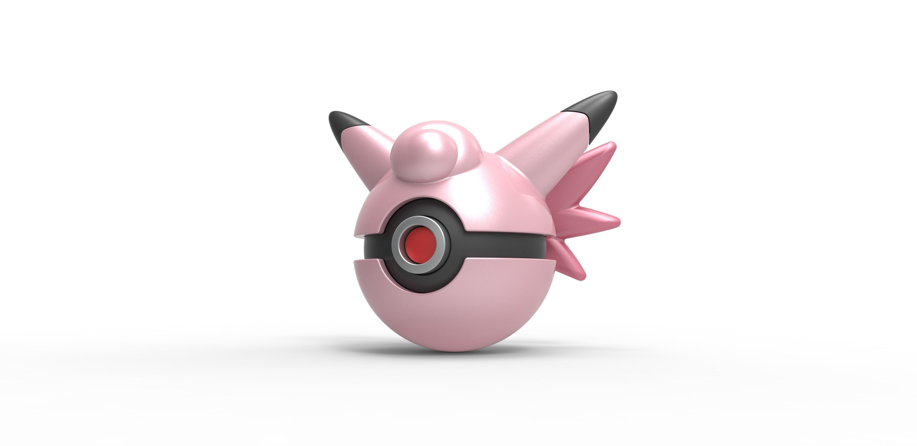 Clefable orb 3D print model_1