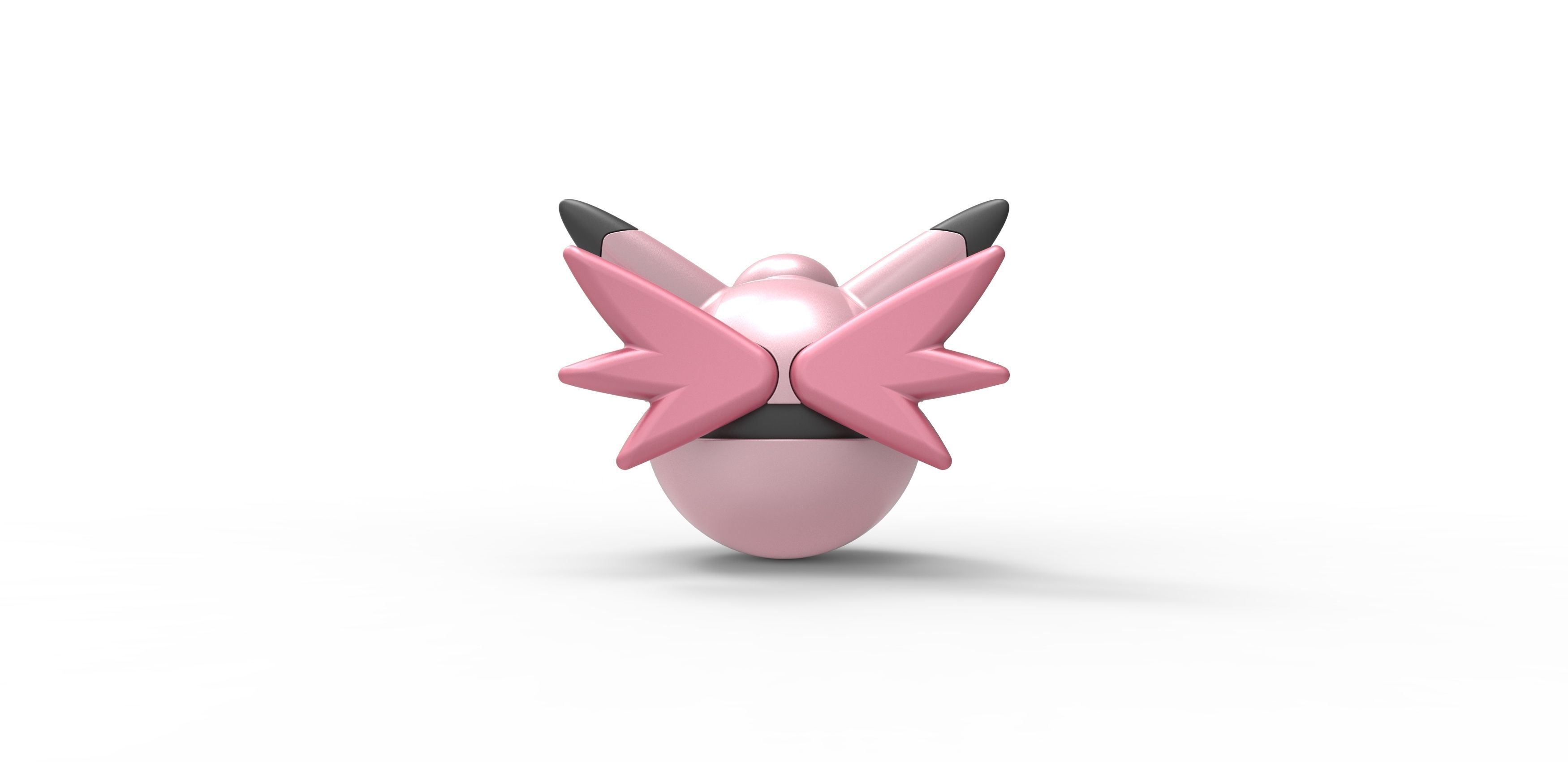 Clefable orb 3D print model_9