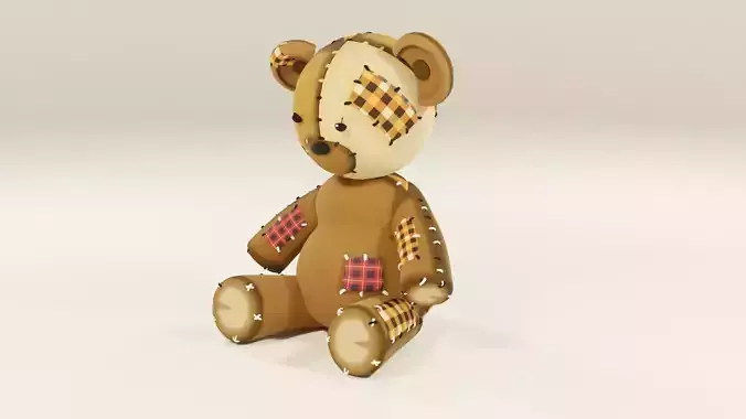 Teddy Bear Oso Osito de peluche 3D model