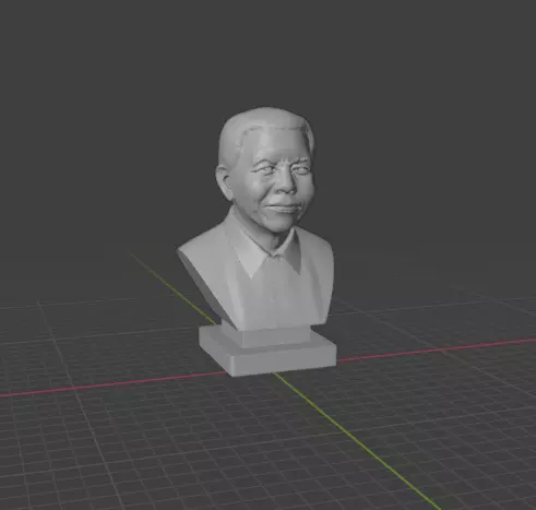 Nelson Mandela 3D print model_20