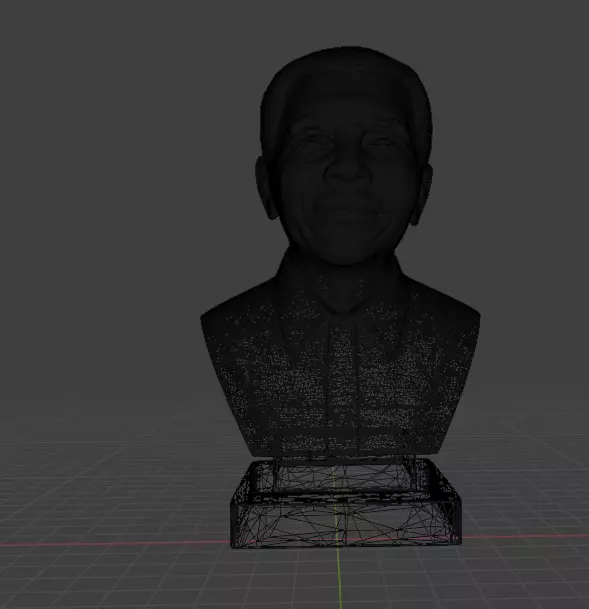 Nelson Mandela 3D print model_13