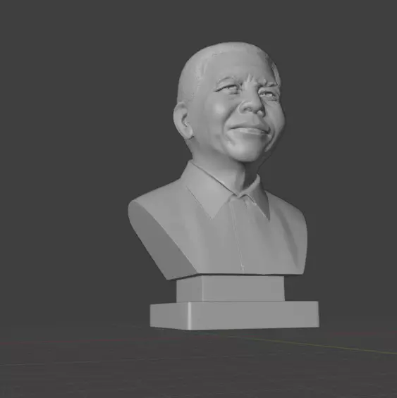 Nelson Mandela 3D print model_17