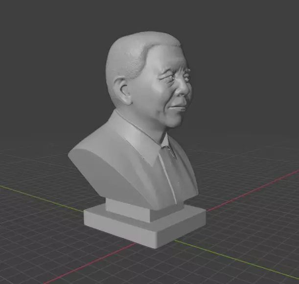 Nelson Mandela 3D print model_18