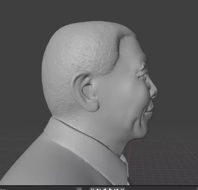Nelson Mandela 3D print model_10