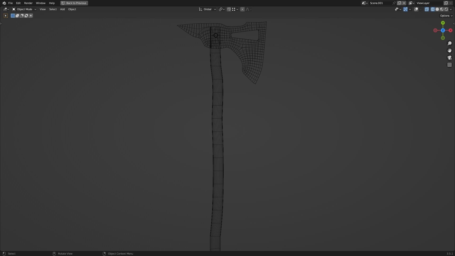 Melee Weapons Pack - Volume 1 Low-poly 3D model_10