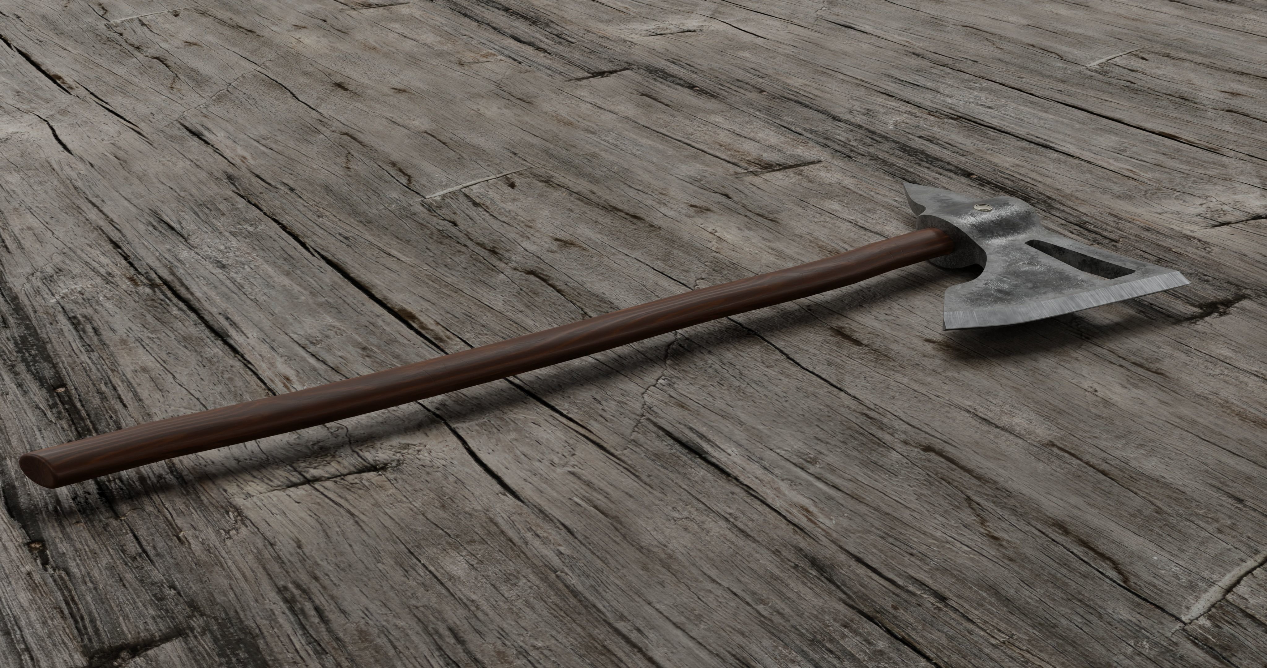 Melee Weapons Pack - Volume 1 Low-poly 3D model_24