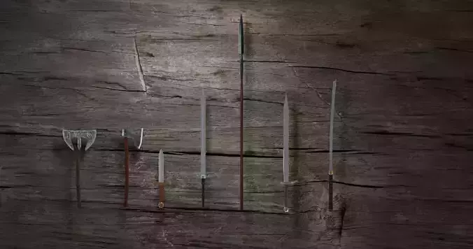 Melee Weapons Pack - Volume 1