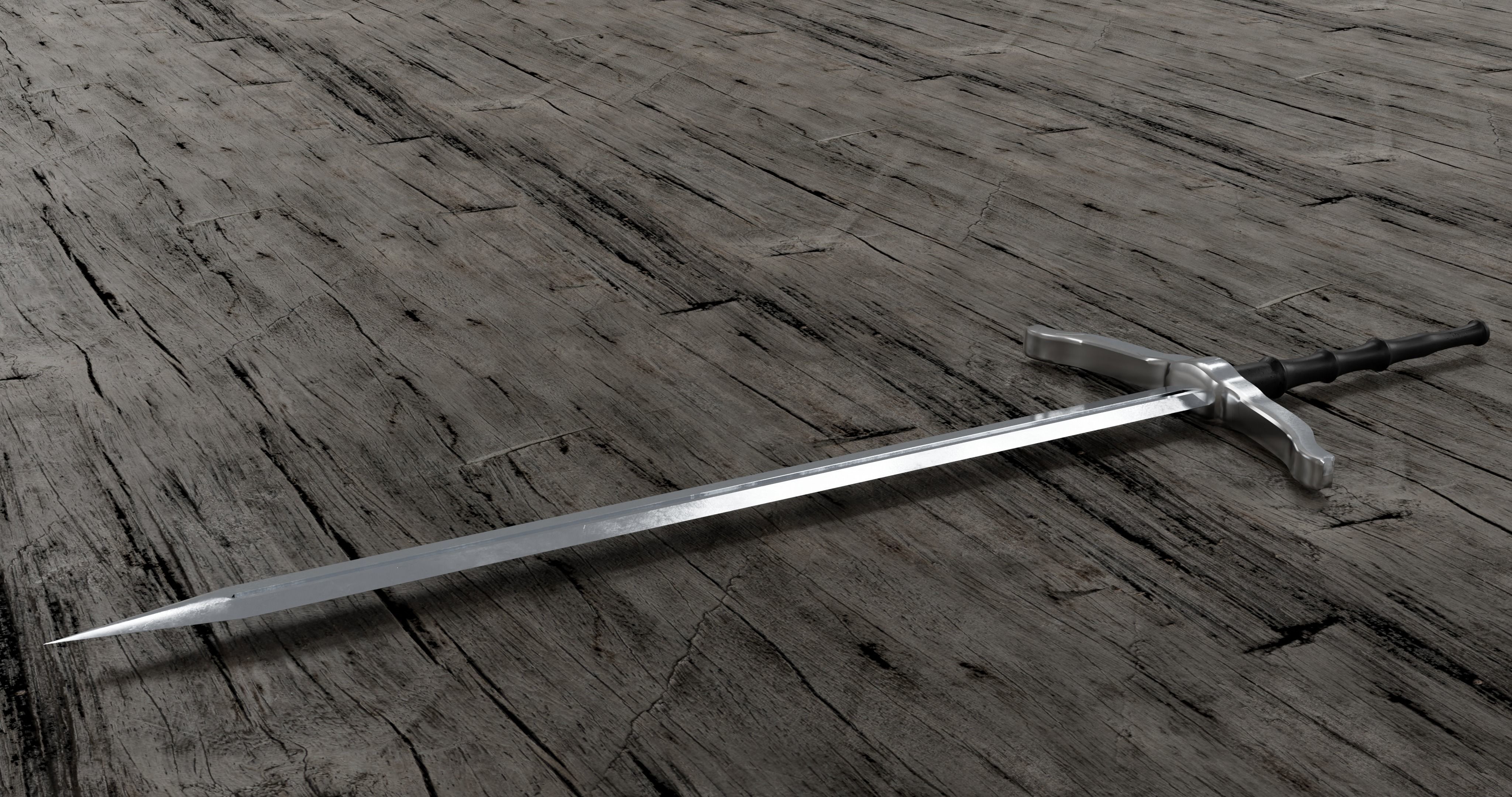 Melee Weapons Pack - Volume 1 Low-poly 3D model_42