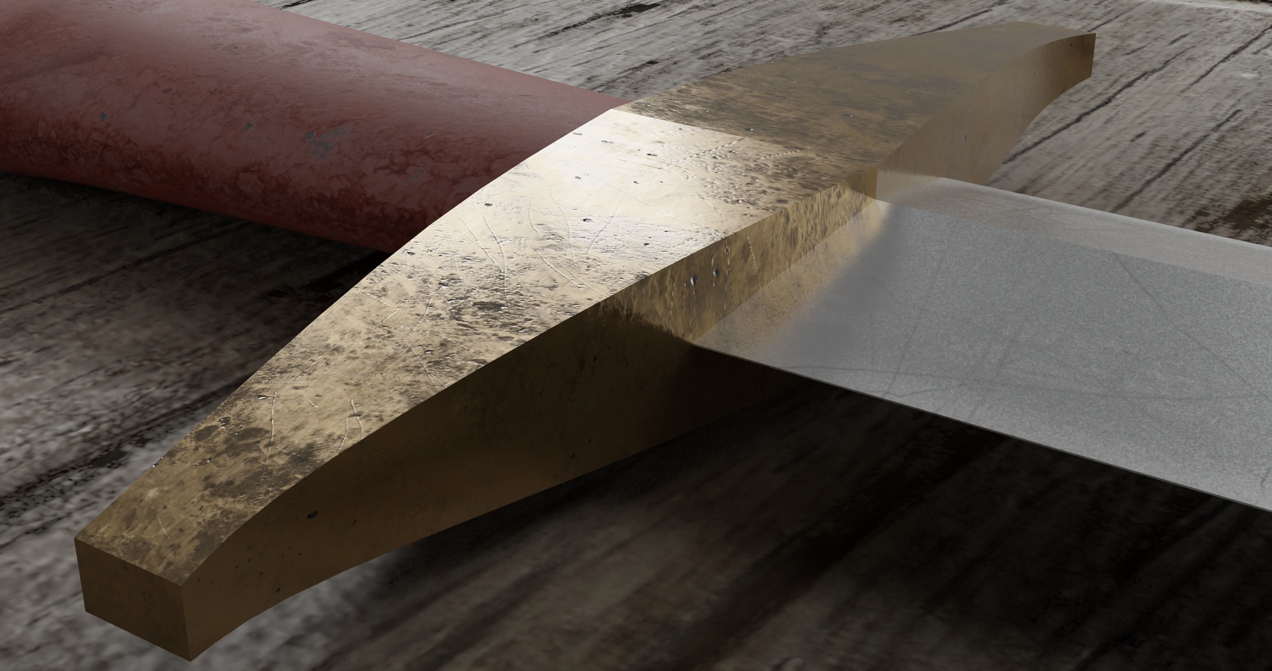 Melee Weapons Pack - Volume 1 Low-poly 3D model_30