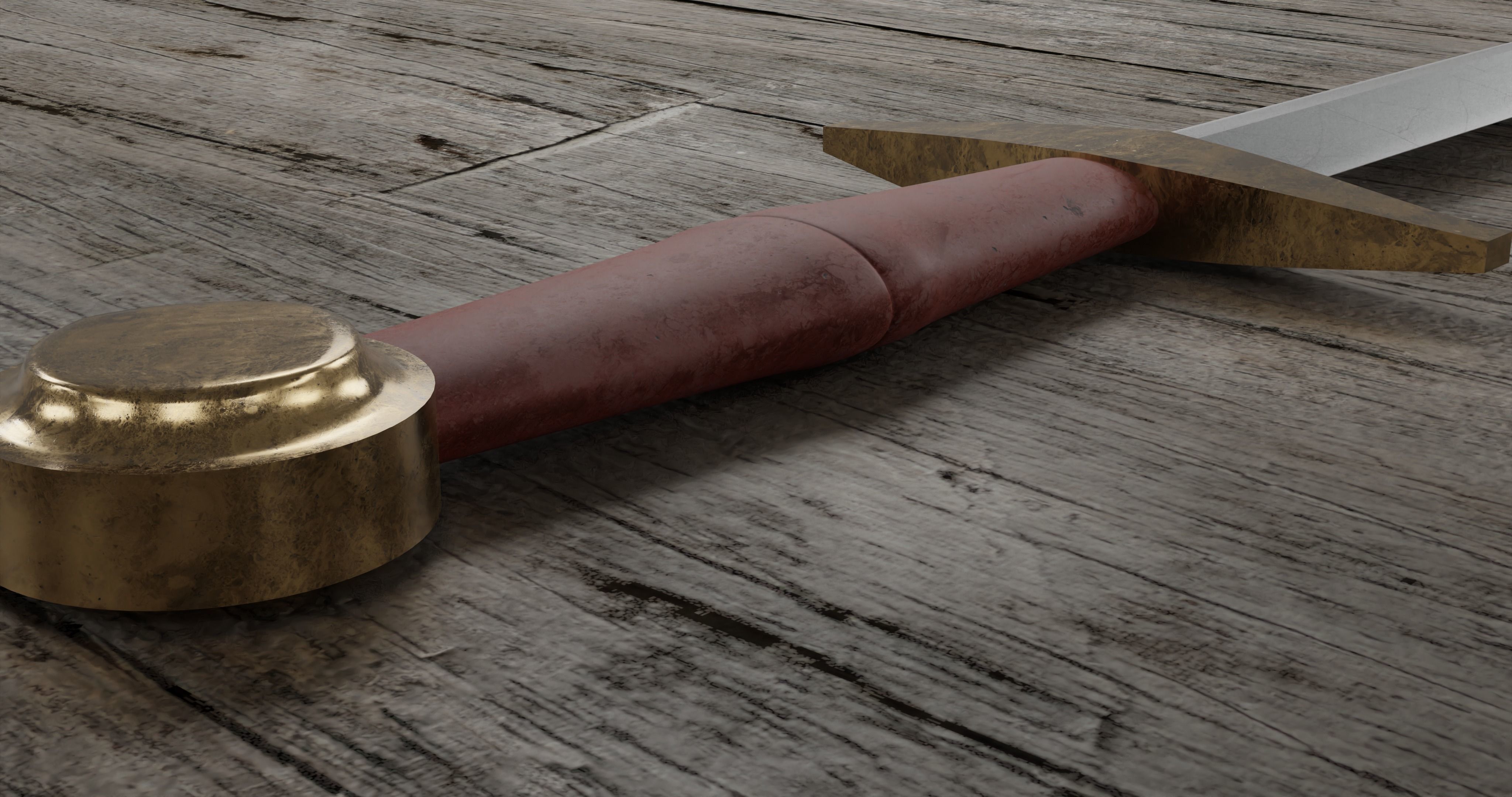 Melee Weapons Pack - Volume 1 Low-poly 3D model_35