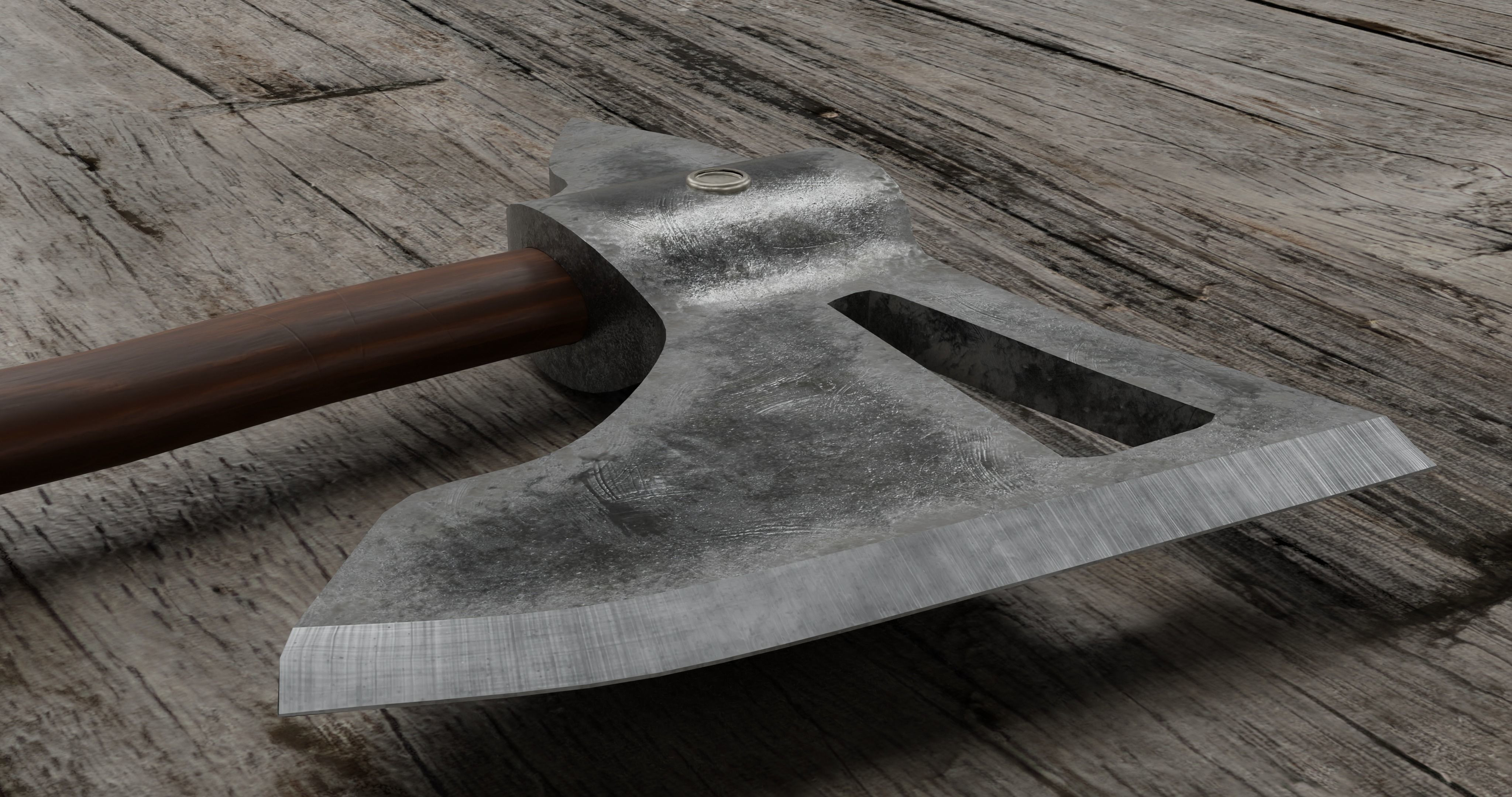Melee Weapons Pack - Volume 1 Low-poly 3D model_26