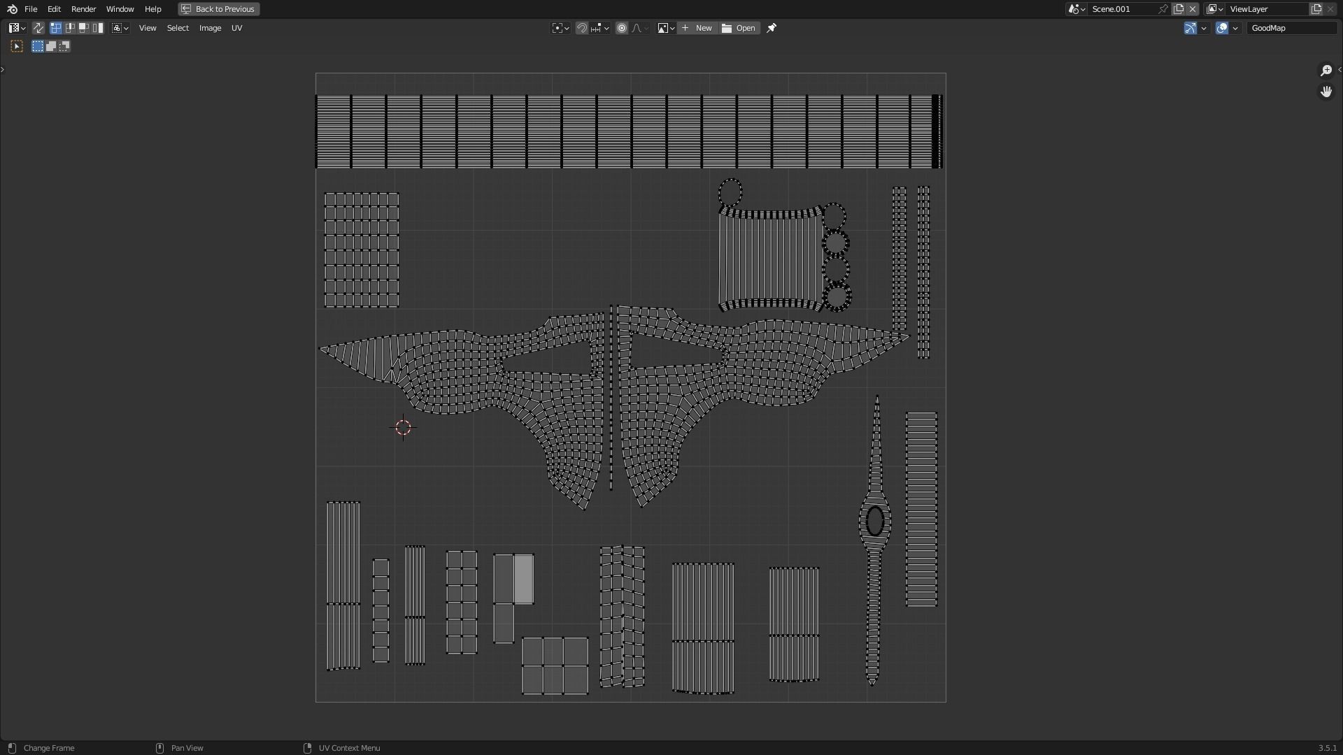 Melee Weapons Pack - Volume 1 Low-poly 3D model_18