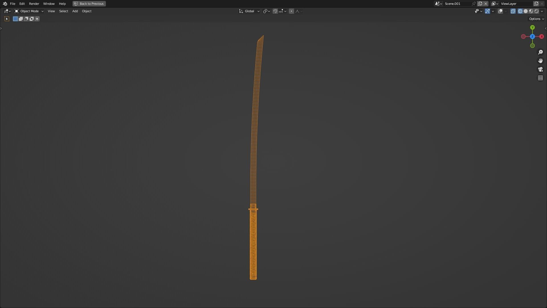 Melee Weapons Pack - Volume 1 Low-poly 3D model_6