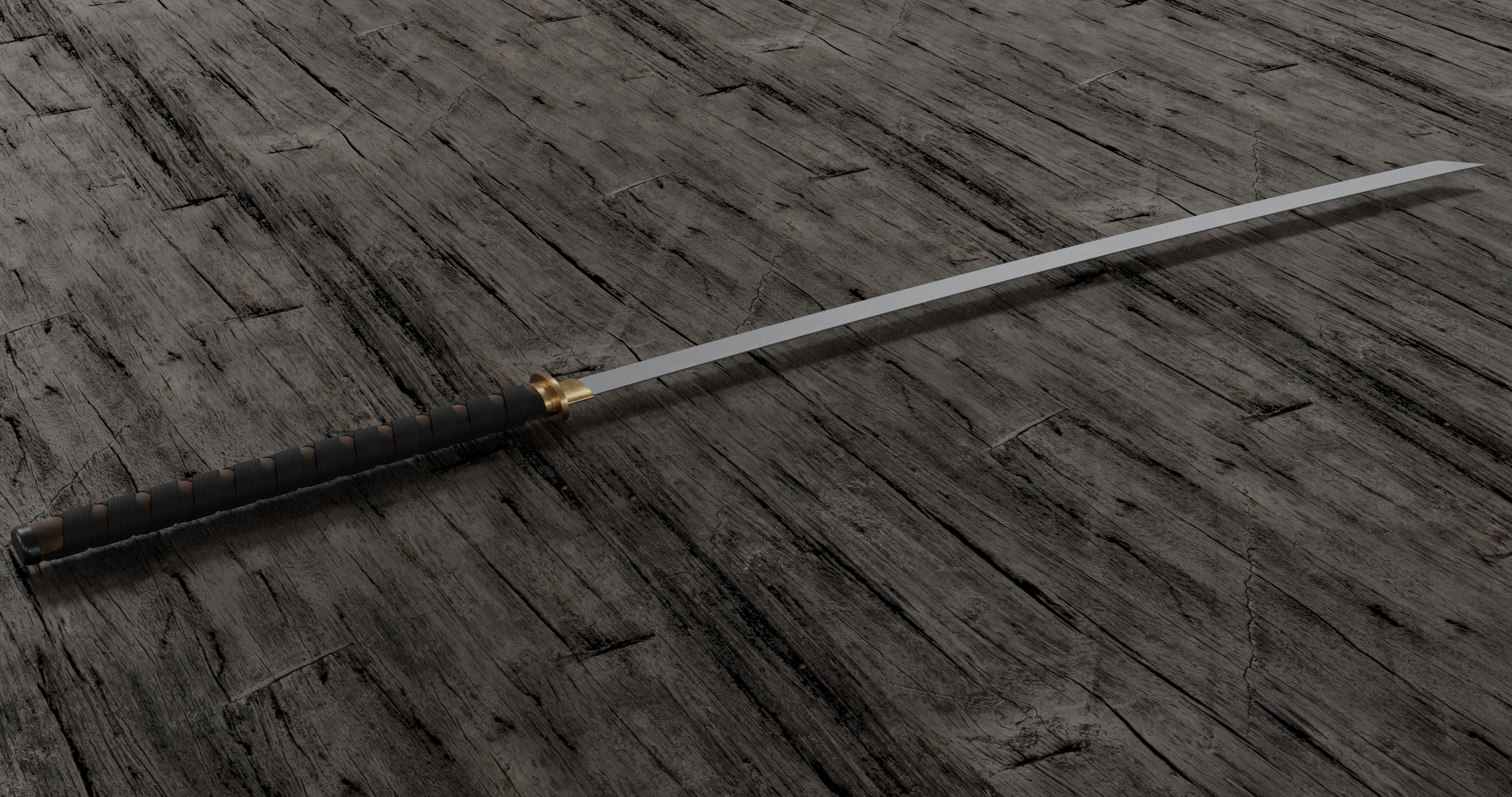 Melee Weapons Pack - Volume 1 Low-poly 3D model_13