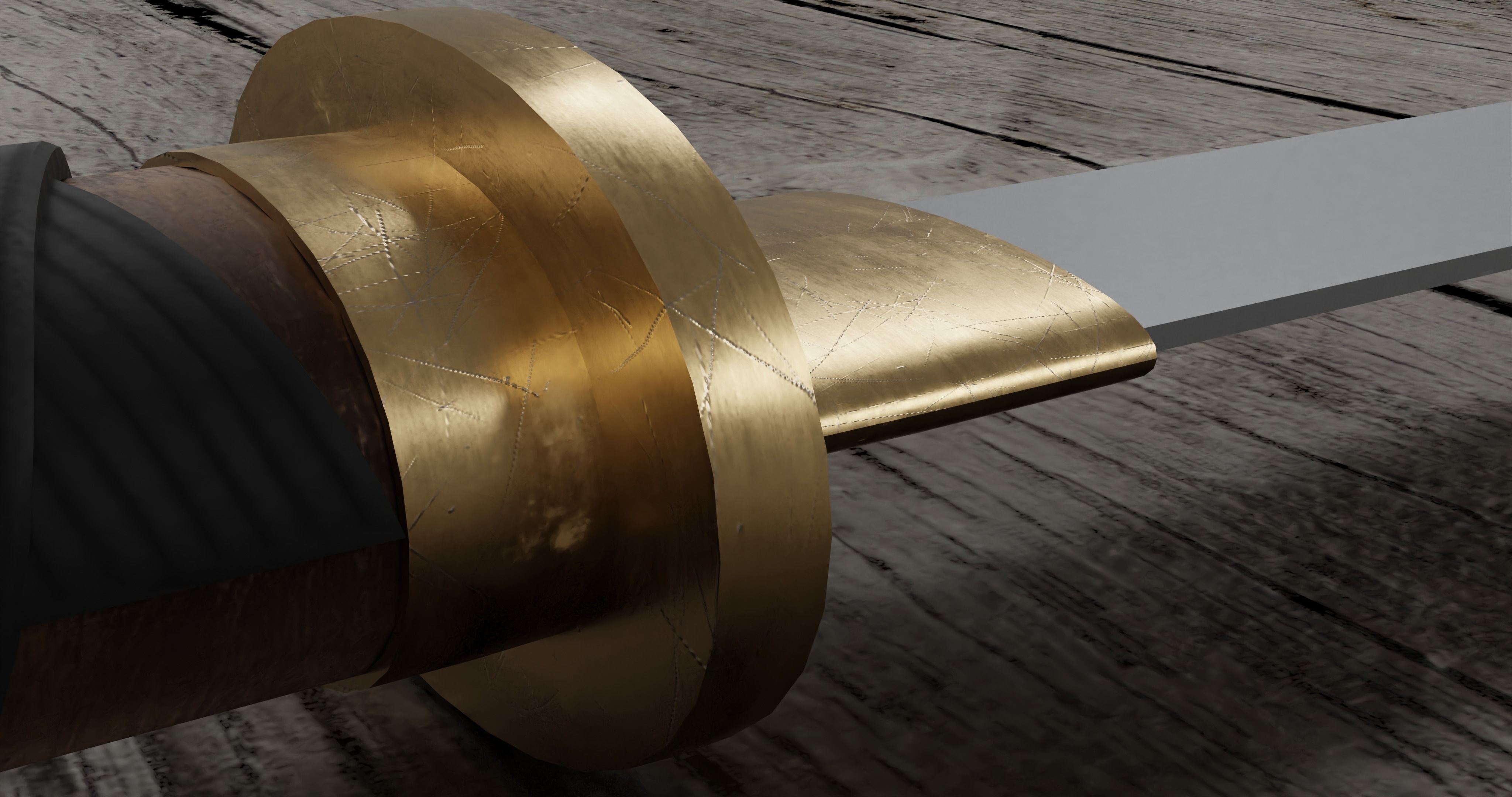 Melee Weapons Pack - Volume 1 Low-poly 3D model_15