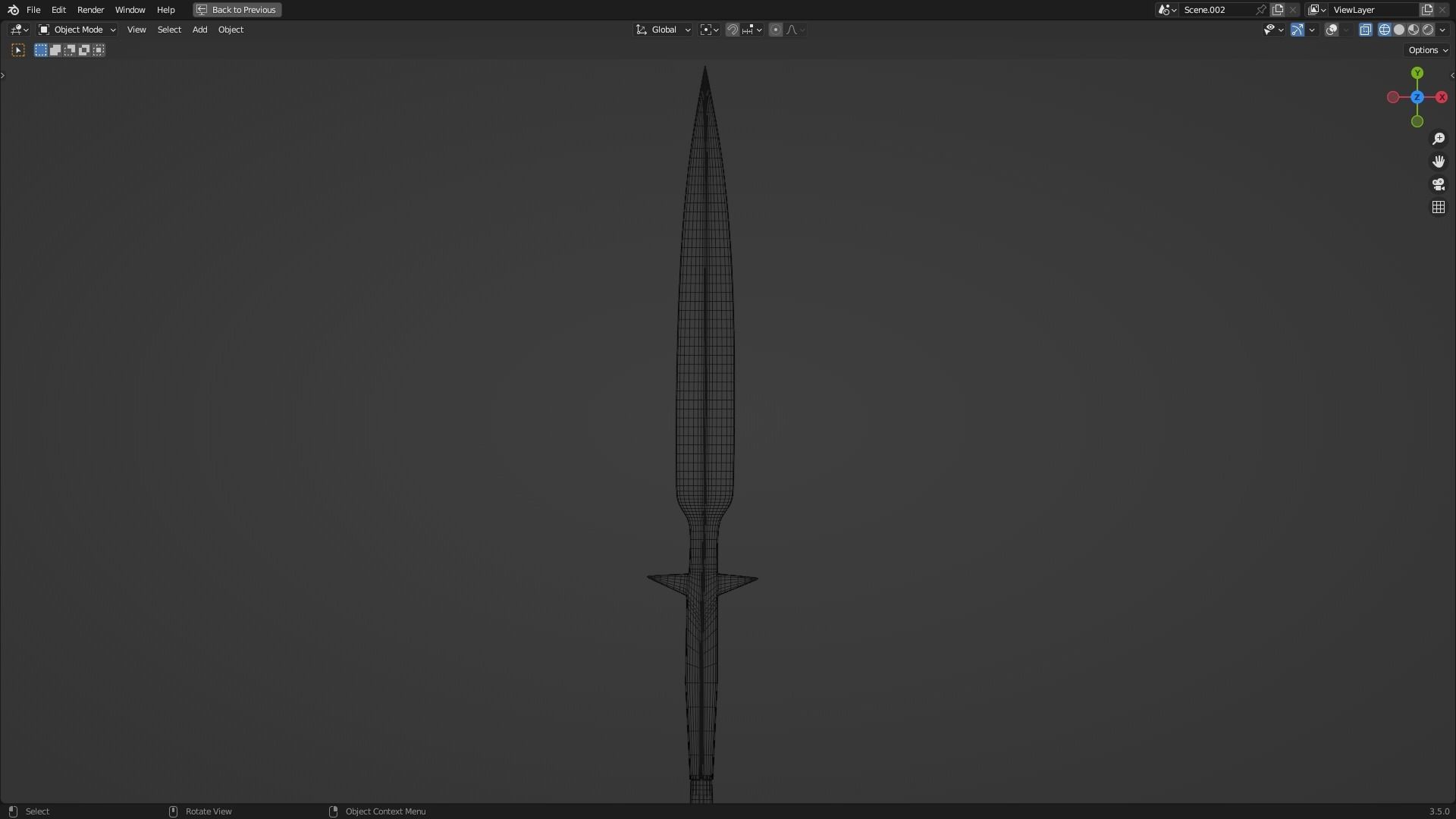 Melee Weapons Pack - Volume 1 Low-poly 3D model_31