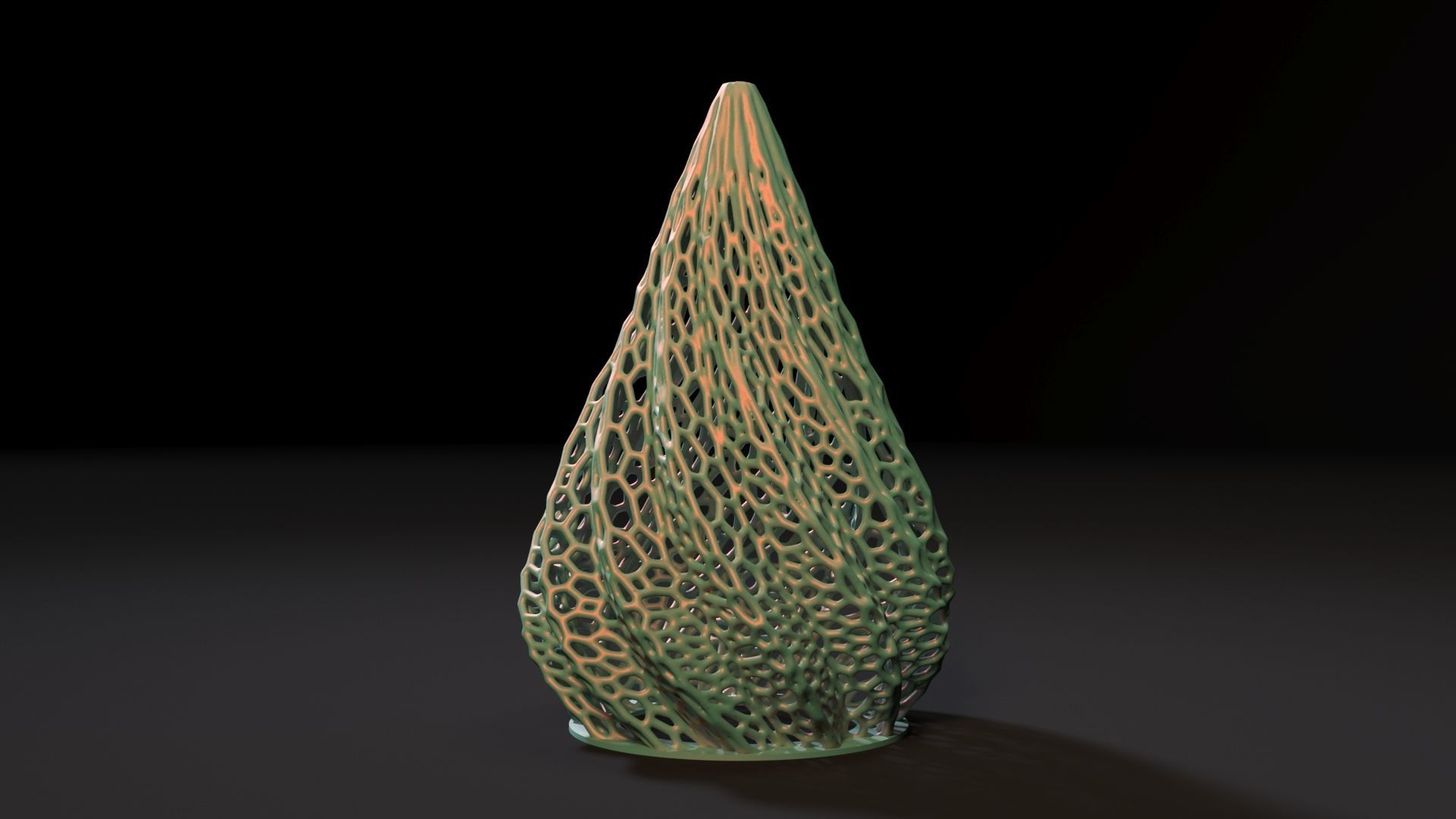 Christmas tree 3D print model_2