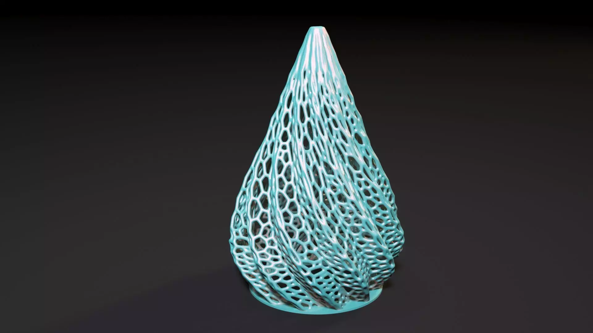 Christmas tree 3D print model_0