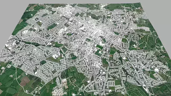 Cityscape Cheltenham Great Britain