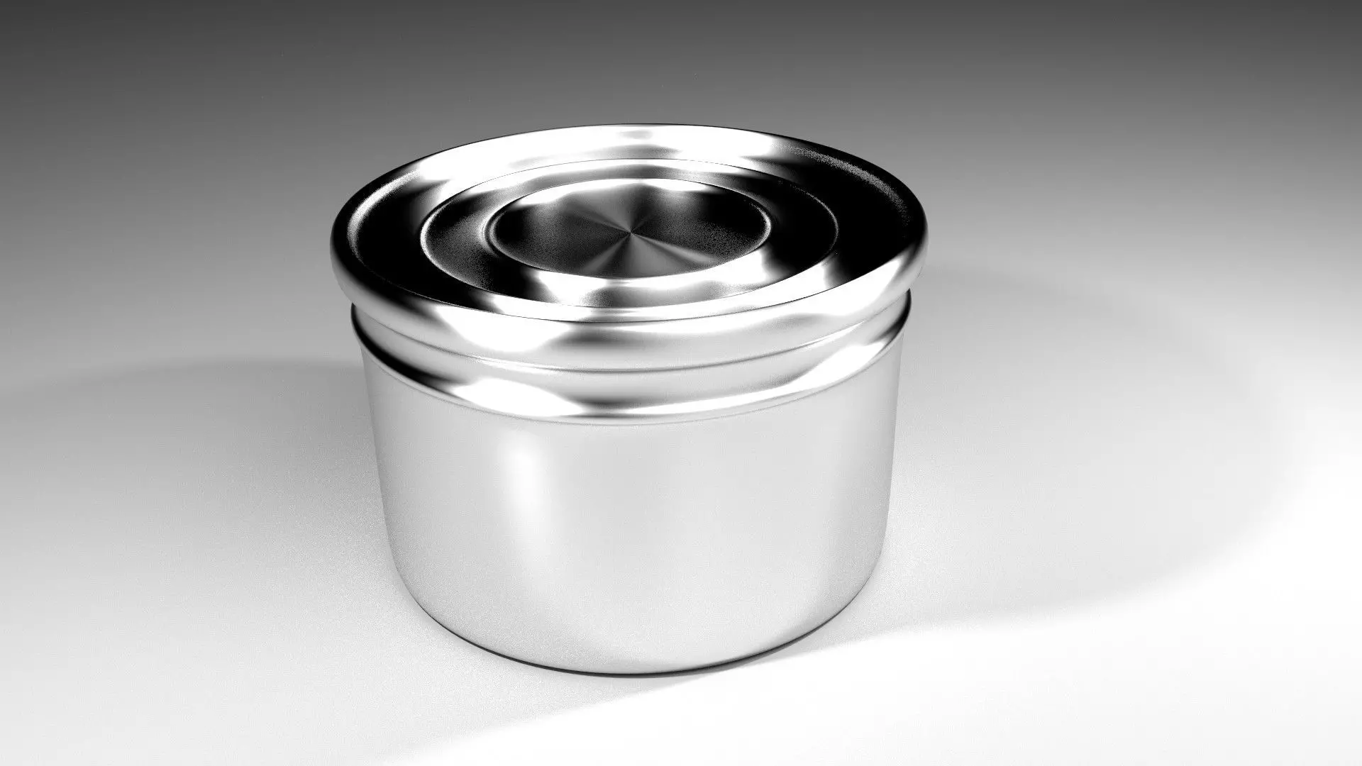 Can - Flatten Medium 3D model_0