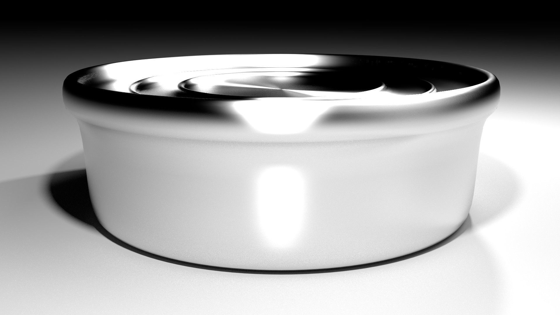 Can - Flatten Short 3D model_1