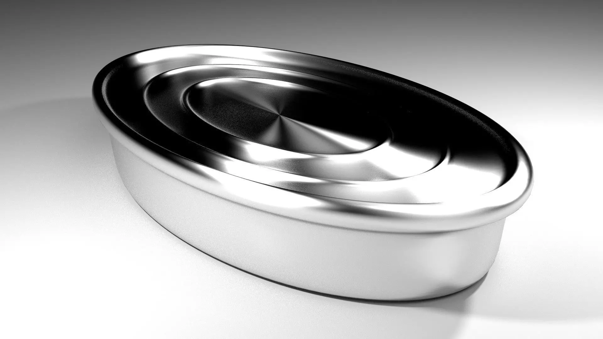 Can - Oval 3D model_0