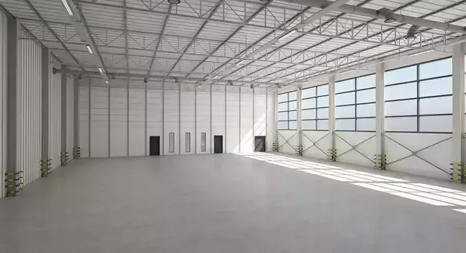 Warehouse Interior 3D model