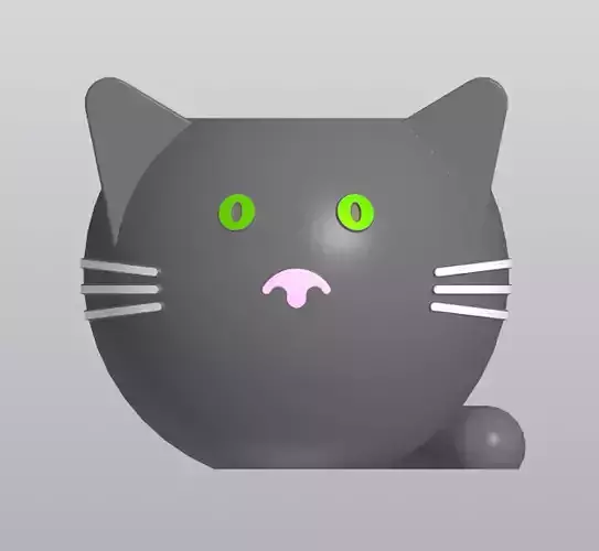 Crazy cat Planter Vase Holder for small things