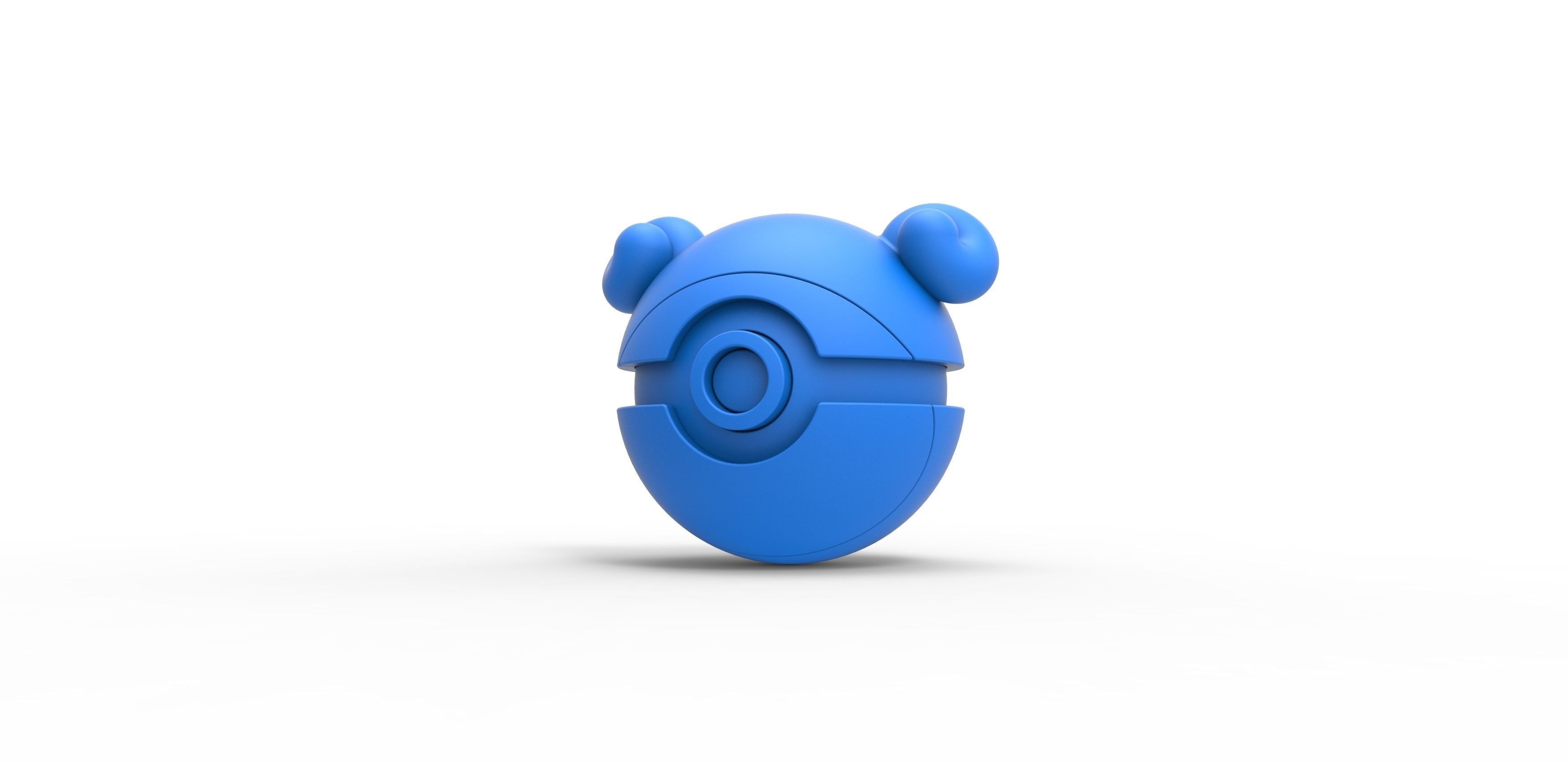 Slowpoke orb 3D print model_10
