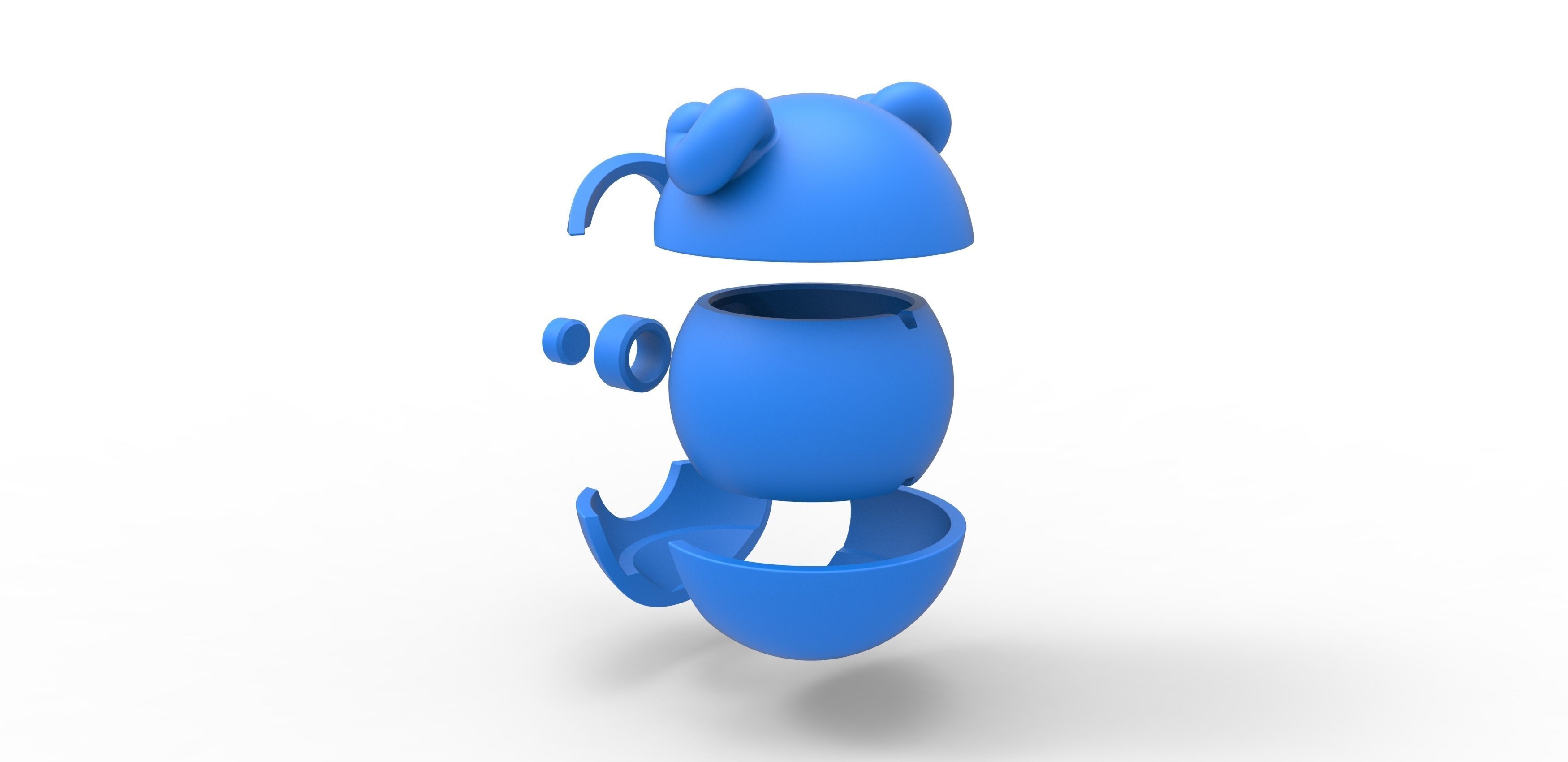 Slowpoke orb 3D print model_22
