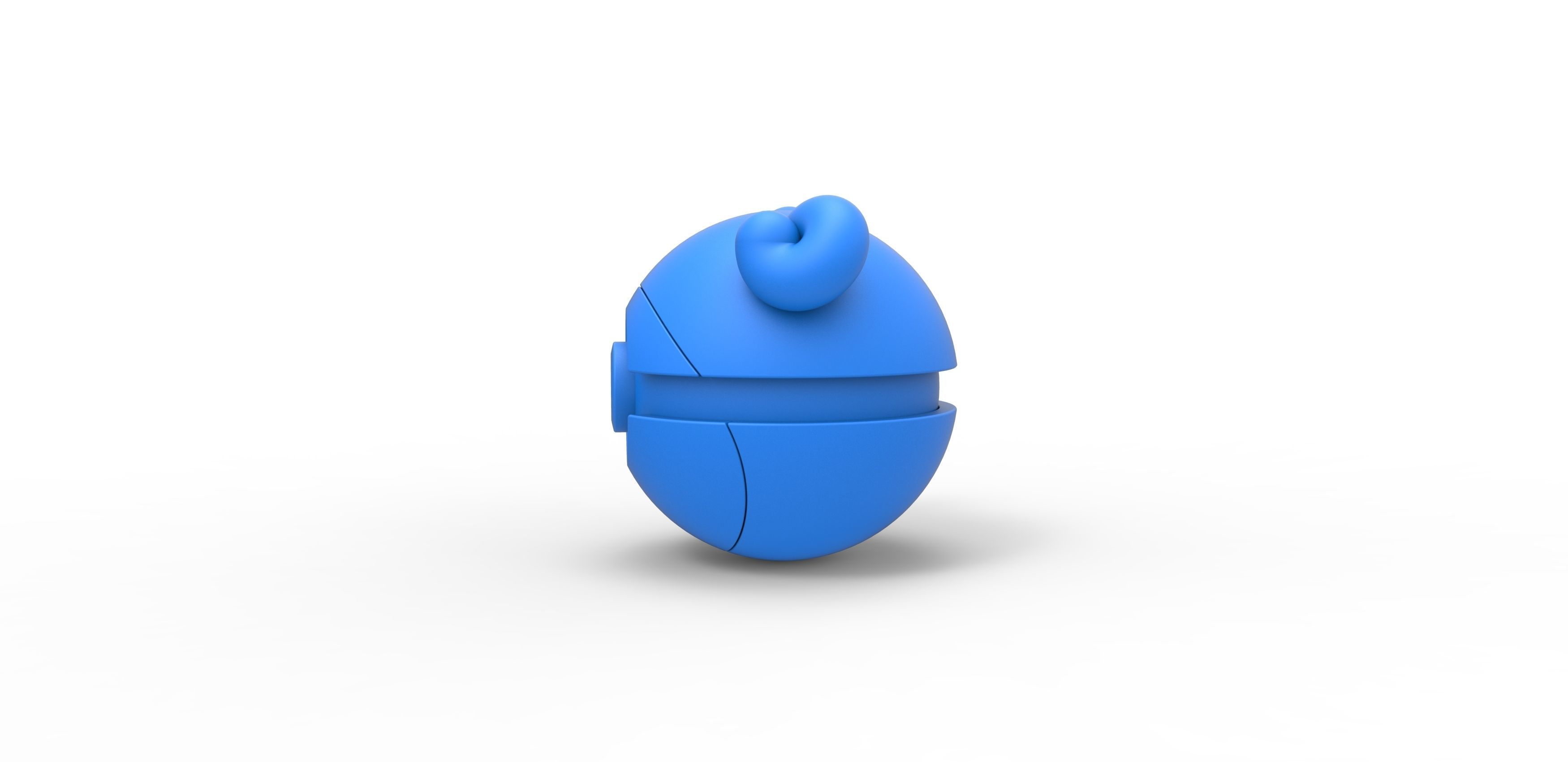 Slowpoke orb 3D print model_15