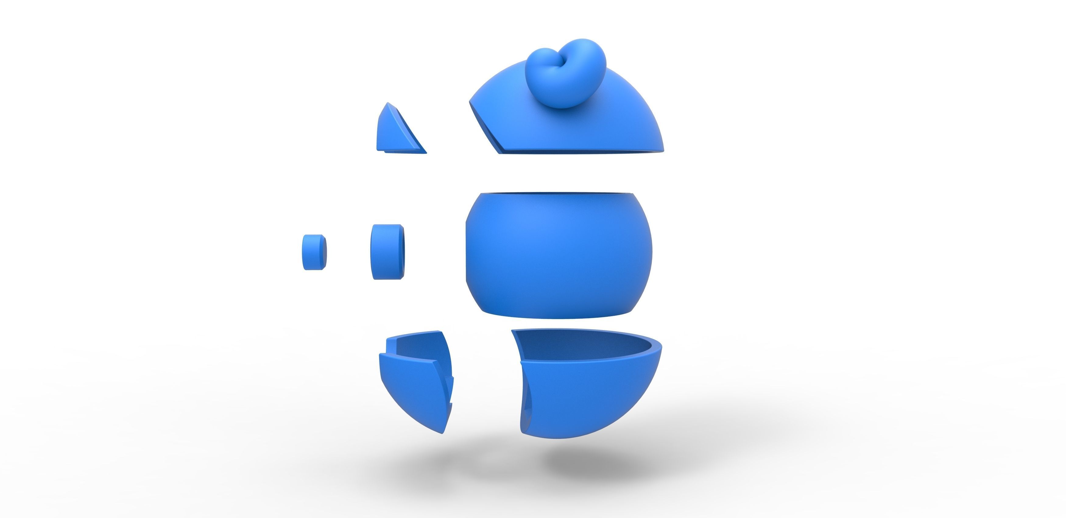 Slowpoke orb 3D print model_21