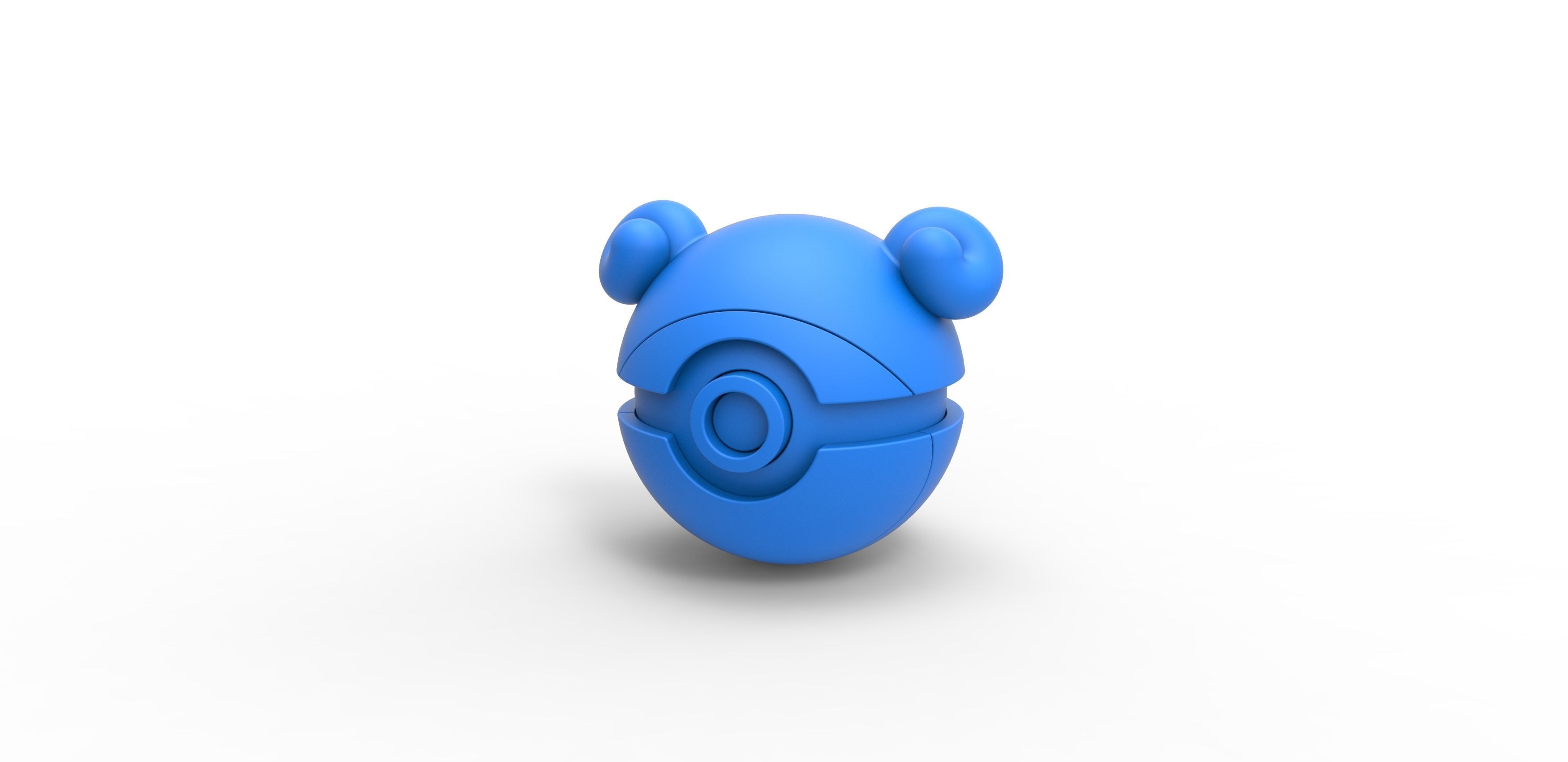 Slowpoke orb 3D print model_9