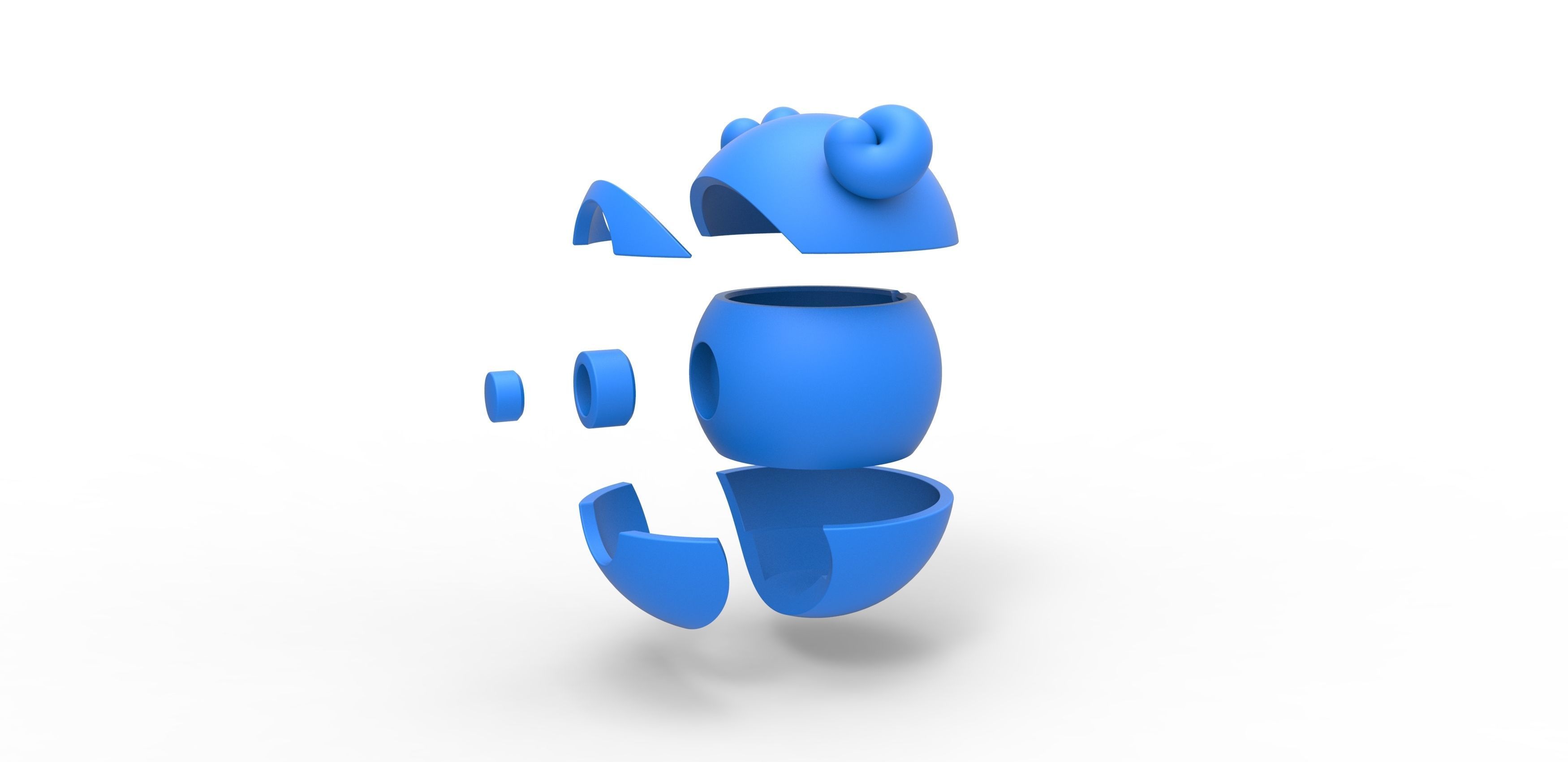 Slowpoke orb 3D print model_18