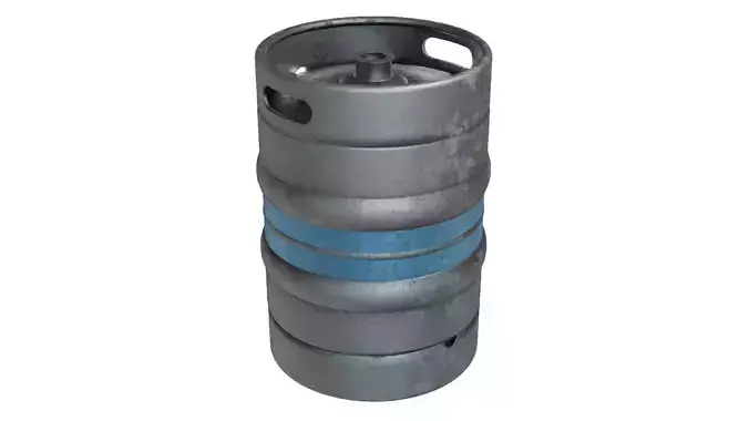 Beer Keg 3D Model 3D model
